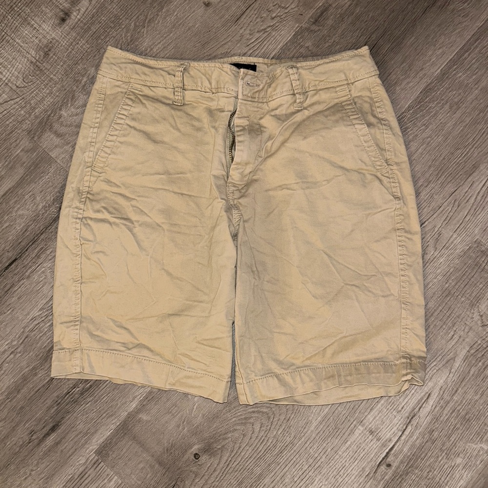 Tan dress shorts